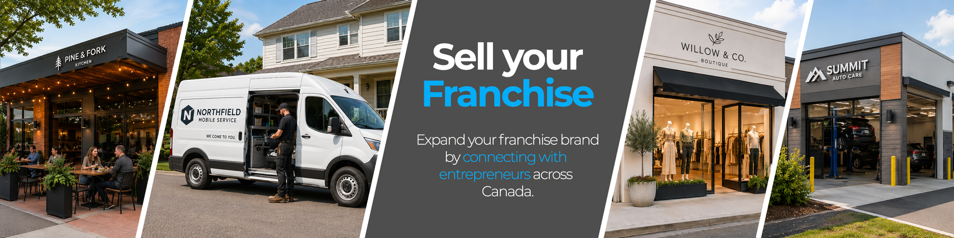 Sell your franchise — expand your franchise brand by connecting with entrepreneurs across Canada.